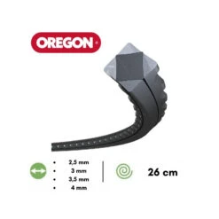 Fils De Coupe Débroussailleuse Oregon Flexiblade - Diamètre Au Choix -Parts Store 50 fils de coupe debroussailleuse oregon flexiblade diametre au choix 1