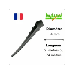 Fil Débroussailleuse Nylsaw 4 Mm