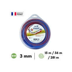 Fil Débroussailleuse Hélicoïdal "Le Fil Français" - 3 Mm -Parts Store fil helicoidal le fil francais 3 mm 2