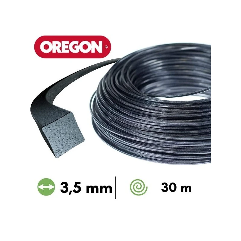 Fil Nylon / Alu Carré Oregon Nylium® Débroussailleuse 3,5 Mm - 30 Mètres 4 Fil Nylon / Alu Carré Oregon Nylium® Débroussailleuse 3,5 Mm - 30 Mètres - Image 2