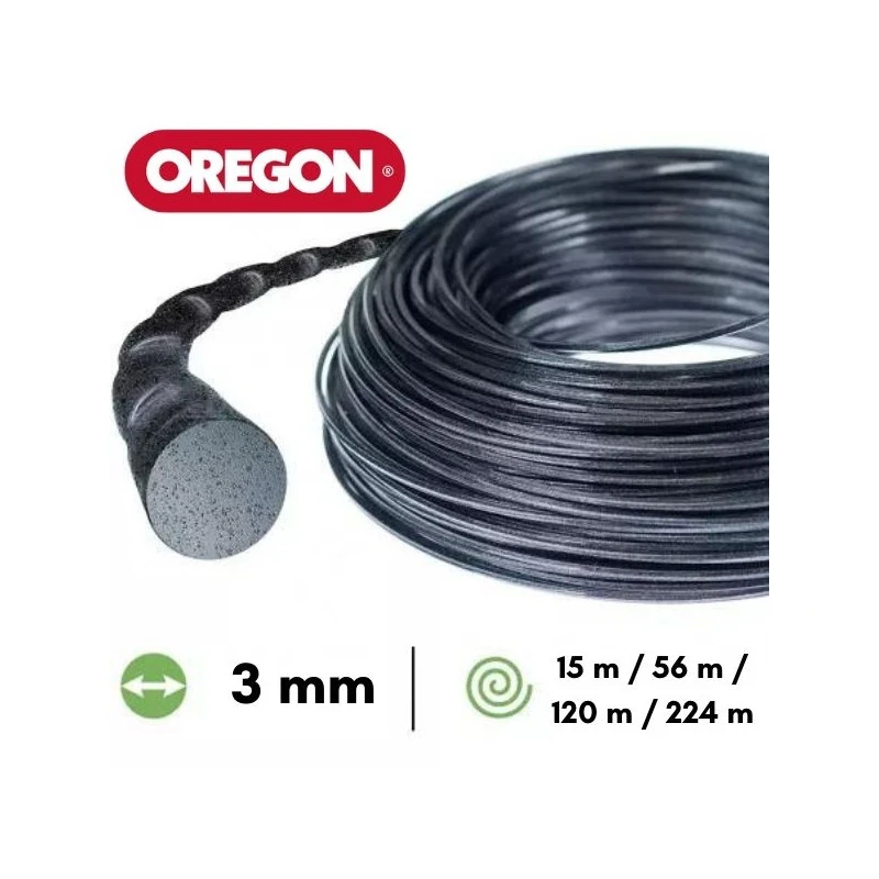 Fil Nylon / Alu Torsadé Oregon Nylium® Silencio Débroussailleuse 3 Mm 5 Fil Nylon / Alu Torsadé Oregon Nylium® Silencio Débroussailleuse 3 Mm - Image 3