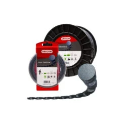 Fil Nylon / Alu Torsadé Oregon Nylium® Silencio Débroussailleuse 3 Mm