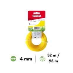 Fil Nylon Carré Oregon Débroussailleuse 4 Mm