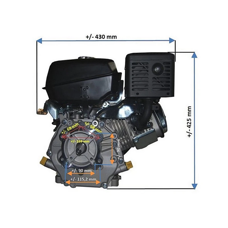 Moteur Essence Kohler CH395 Montage Motoculteur Staub 7 Moteur Essence Kohler CH395 Montage Motoculteur Staub - Image 5