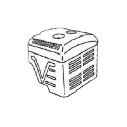 Pot D'échappement Pour Moteur Loncin G270F