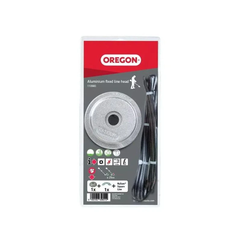 Tête à Fil Débroussailleuse Aluminium Universelle Oregon Nylium 4 Tête à Fil Débroussailleuse Aluminium Universelle Oregon Nylium - Image 2